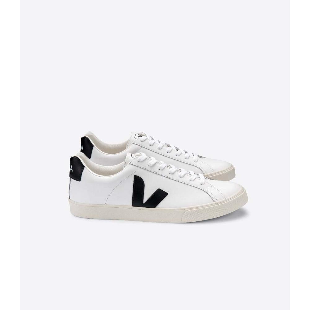 Αθλητικά Παπούτσια ανδρικα Veja ESPLAR LEATHER White/Black | GR 306LIS